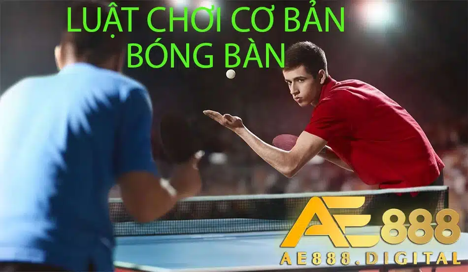 người chơi cần nắm rõ luật chơi cơ bản của bóng bàn ae888