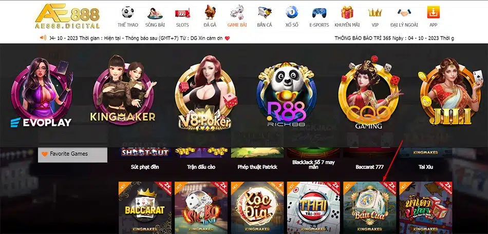 những điểm đặc biệt khi chơi tại nhà cái ae888