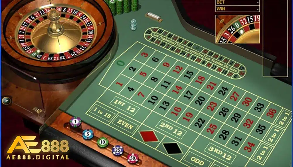 Hiện nay có 2 loại bàn roulette phổ biến nhất là Châu Âu và Mỹ. Sự khác biệt cơ bản giữa 2 bàn này là ở bàn Mỹ có thêm ô số 0, nâng tổng số ô lên 38