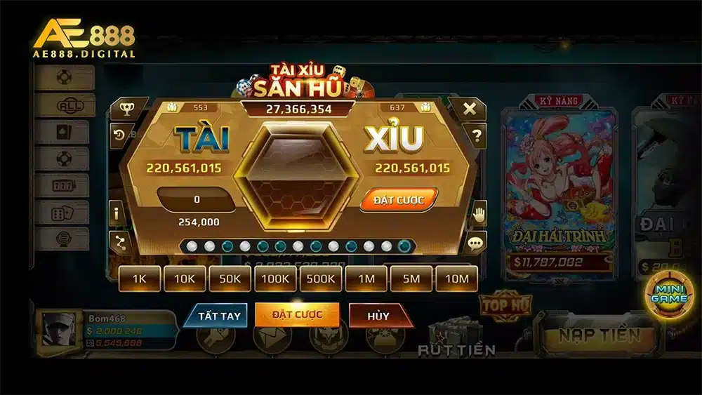 Mẹo bắt cầu tài xỉu dựa trên việc phân tích, dự đoán xu hướng nghiêng về một bên của các ván chơi