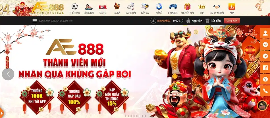 người chơi TRẢI NGHIỆM FAN TAN ĐỈNH CAO TẠI NHÀ CÁI AE888